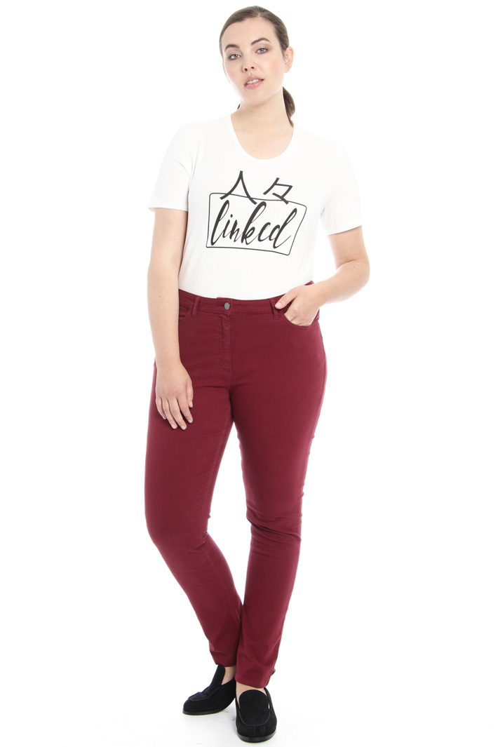 Skinny cotton trousers Intrend Skinny cotton trousers Intrend