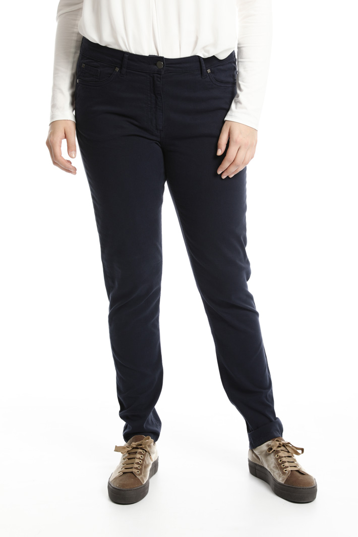 Skinny cotton trousers Intrend Skinny cotton trousers Intrend