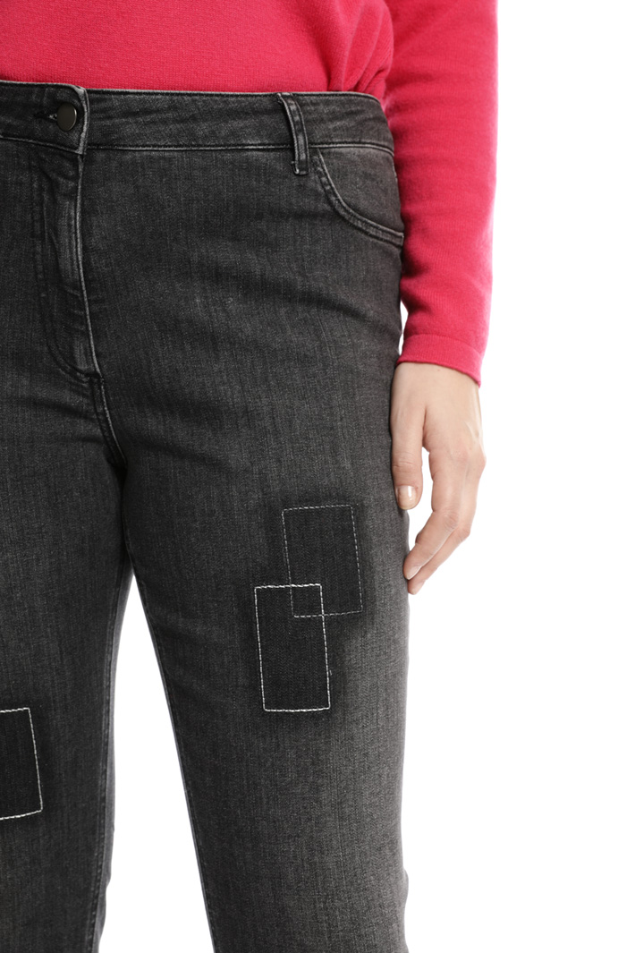Stitched skinny jeans Intrend Stitched skinny jeans Intrend