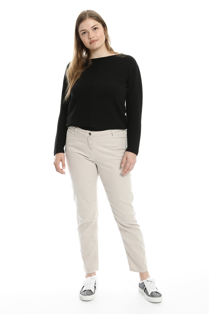 Stretch denim trousers Intrend Stretch denim trousers Intrend