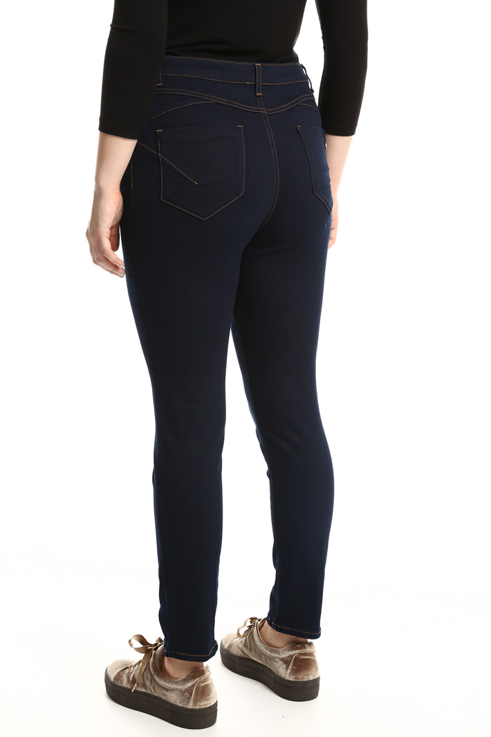 Stretch denim trousers Intrend Stretch denim trousers Intrend