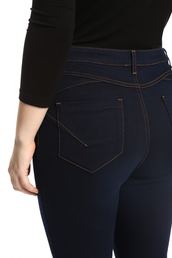 Stretch denim trousers Intrend Stretch denim trousers Intrend