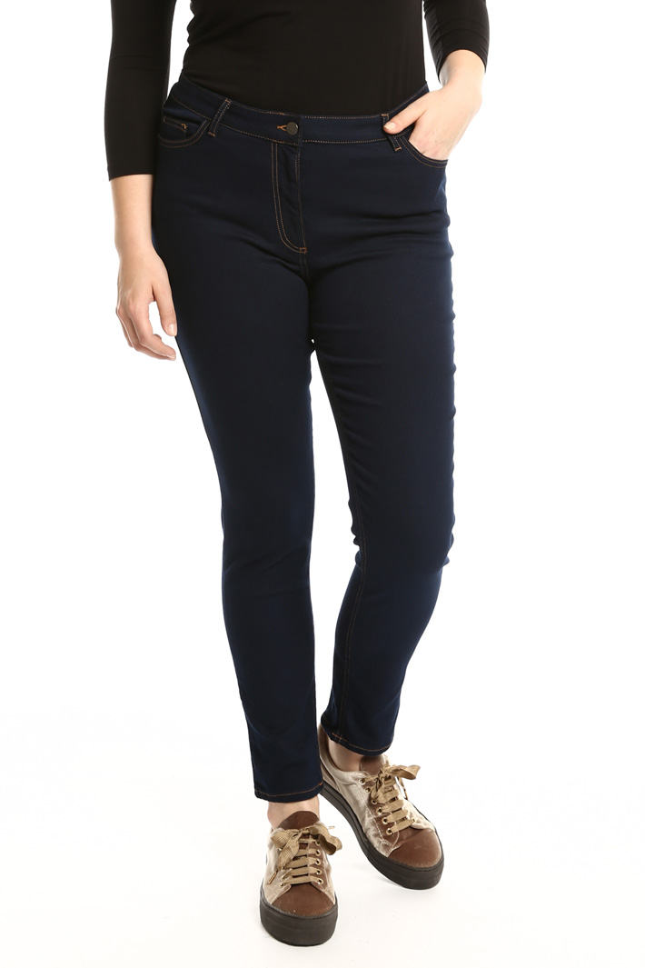 Stretch denim trousers Intrend Stretch denim trousers Intrend
