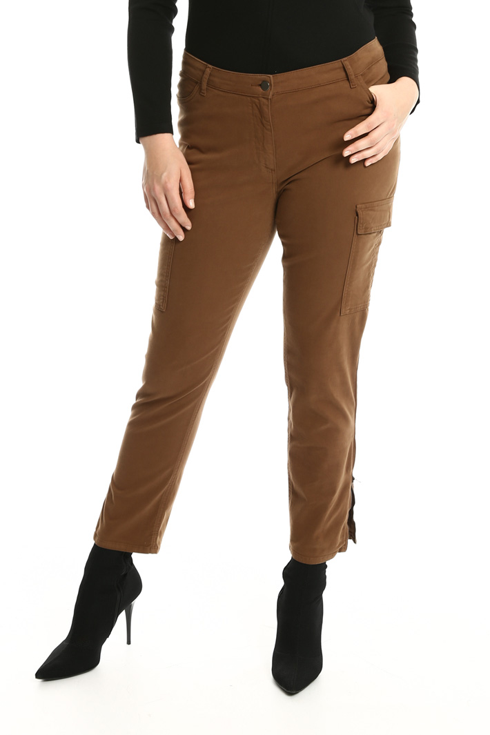 Cotton cargo trousers Intrend Cotton cargo trousers Intrend