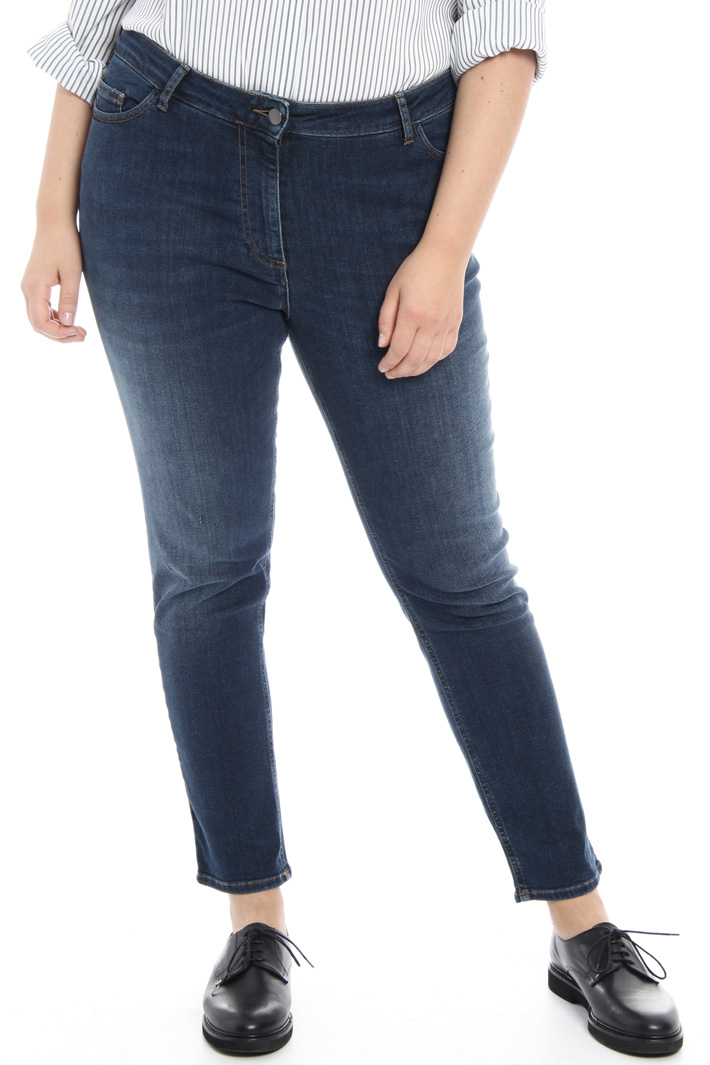 Stretch denim trousers Intrend Stretch denim trousers Intrend
