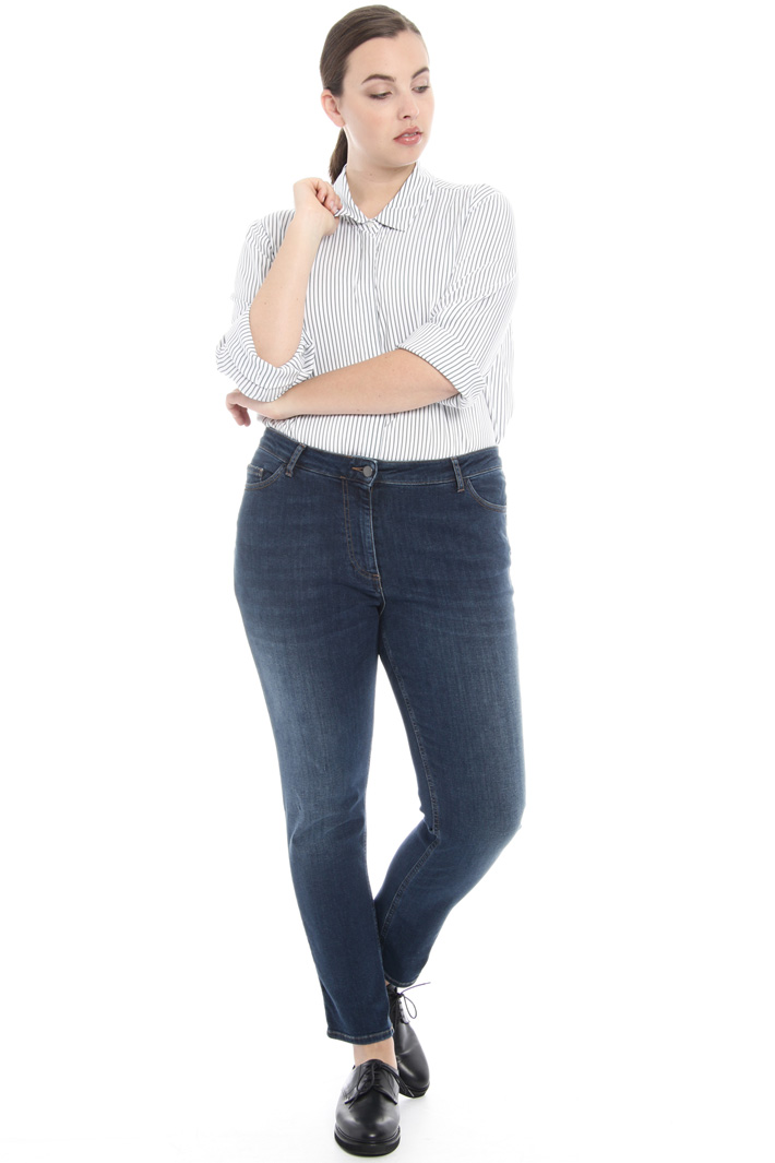 Stretch denim trousers Intrend Stretch denim trousers Intrend