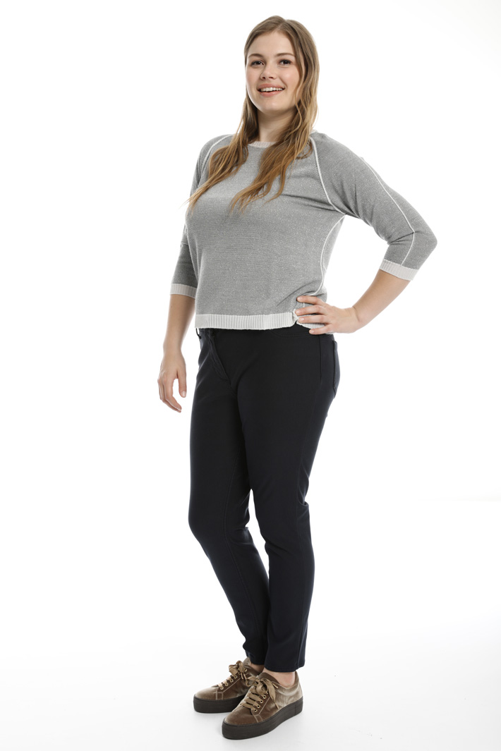 Denim jersey trousers Intrend Denim jersey trousers Intrend