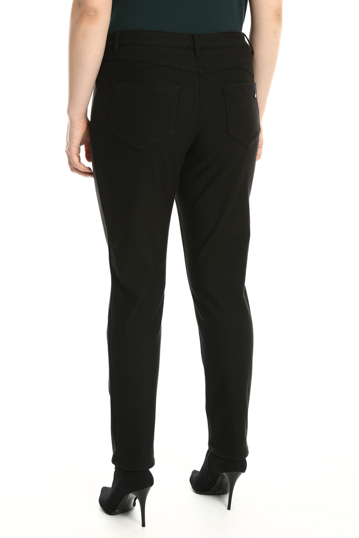 Denim jersey trousers Intrend Denim jersey trousers Intrend