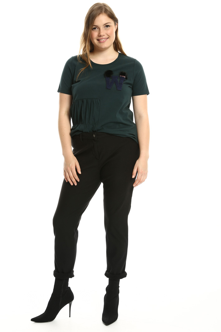 Denim jersey trousers Intrend Denim jersey trousers Intrend