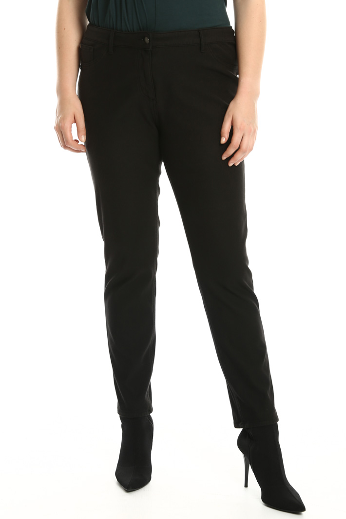 Denim jersey trousers Intrend Denim jersey trousers Intrend