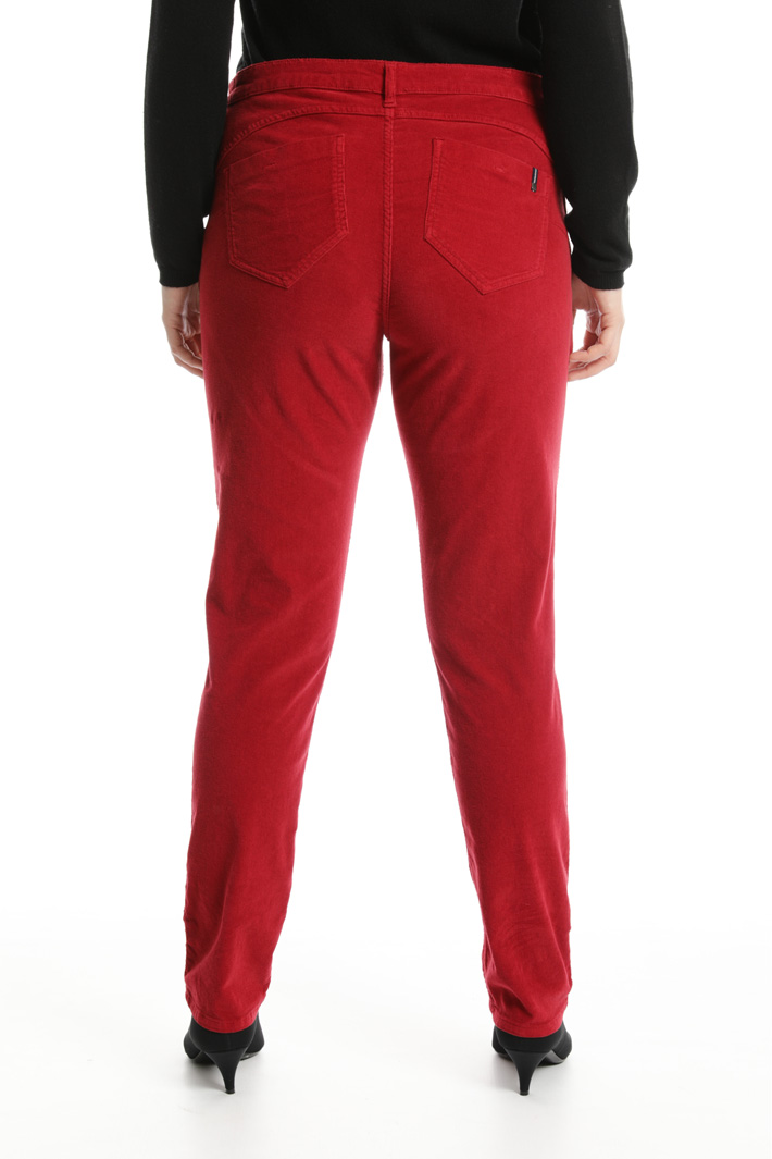 Stretch velvet trousers Intrend Stretch velvet trousers Intrend