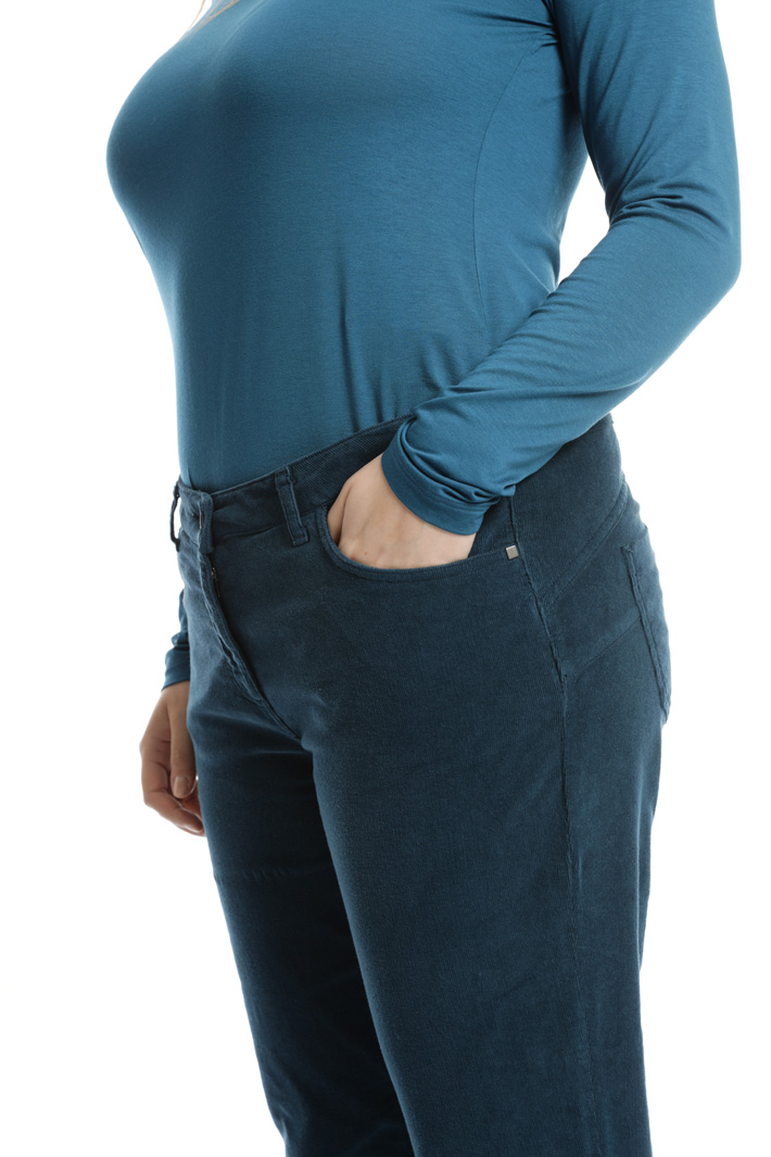 Stretch velvet trousers Intrend Stretch velvet trousers Intrend