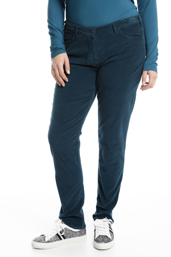 Stretch velvet trousers Intrend Stretch velvet trousers Intrend