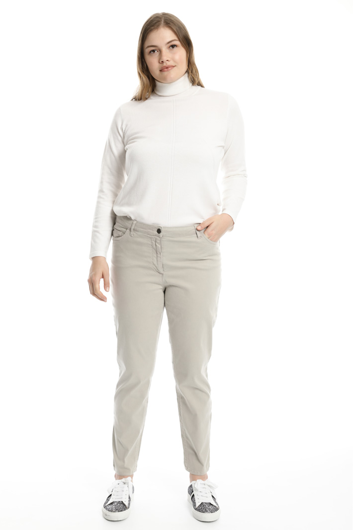 Cotton satin trousers Intrend Cotton satin trousers Intrend