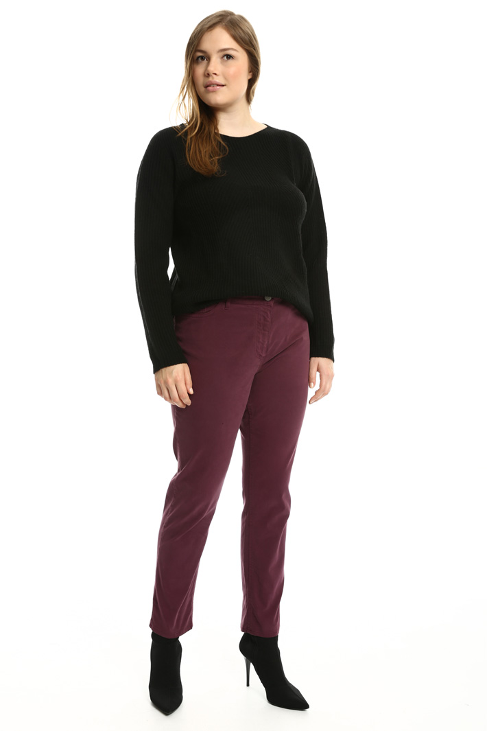 Cotton satin trousers Intrend Cotton satin trousers Intrend