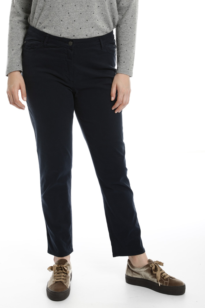 Cotton satin trousers Intrend Cotton satin trousers Intrend