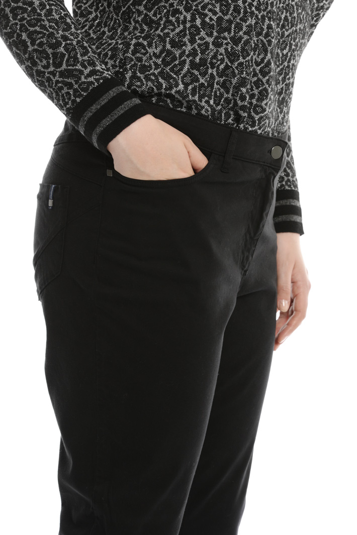 Cotton satin trousers Intrend Cotton satin trousers Intrend