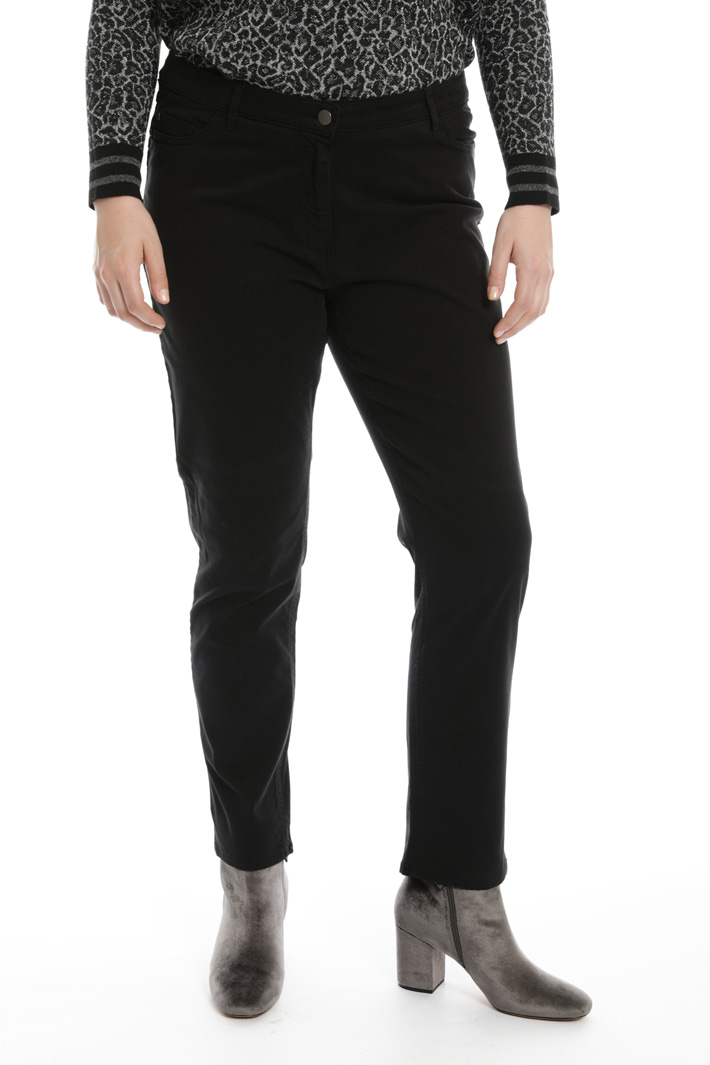 Cotton satin trousers Intrend Cotton satin trousers Intrend