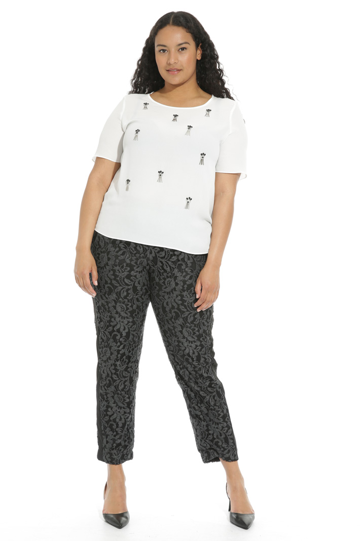 Top with jewel accents Intrend Top with jewel accents Intrend