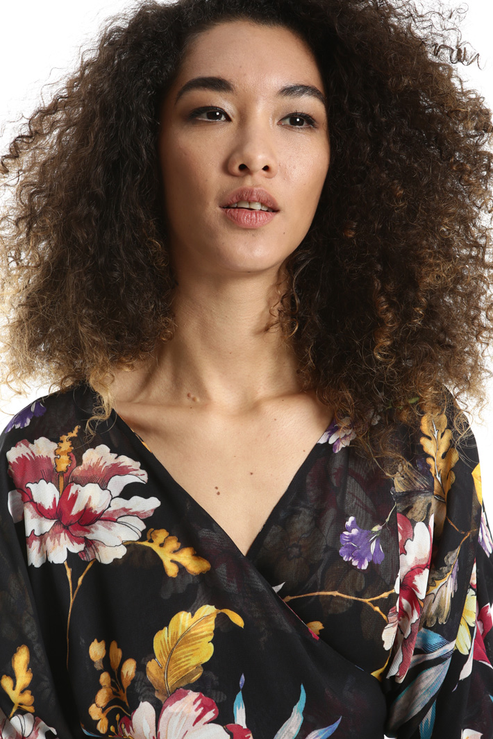 Georgette wrap top Intrend Georgette wrap top Intrend