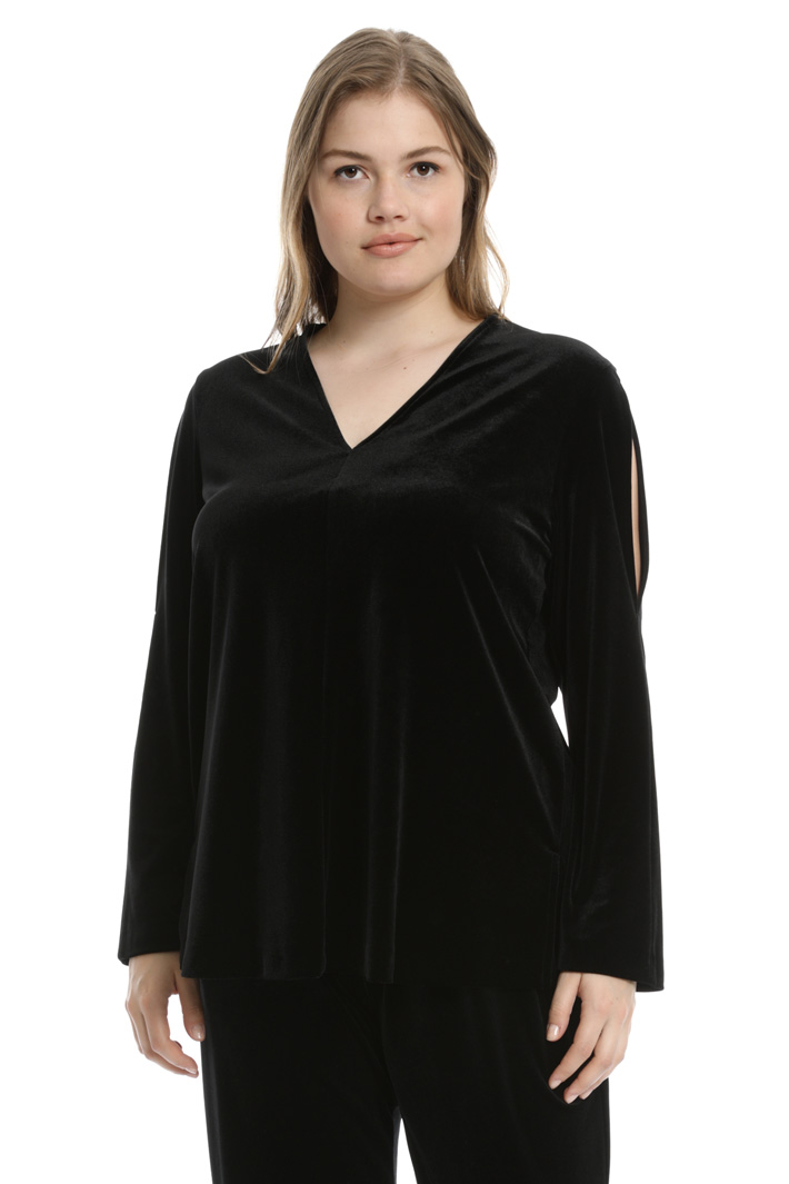 Velvet jersey tunic Intrend Velvet jersey tunic Intrend