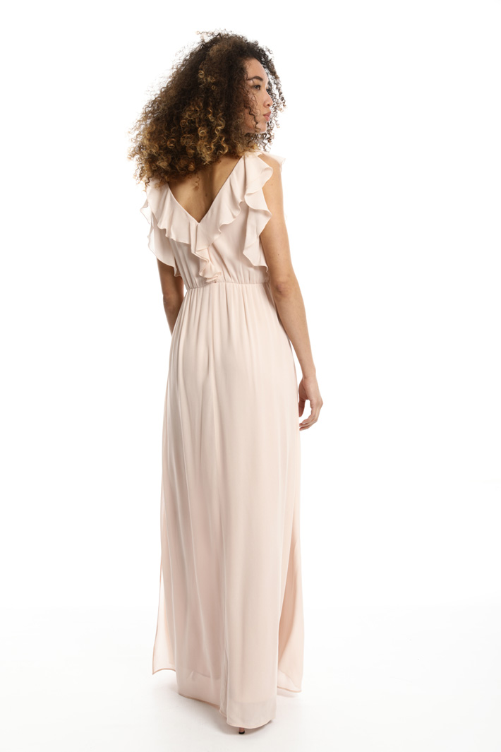 Long ruffled dress Intrend Long ruffled dress Intrend