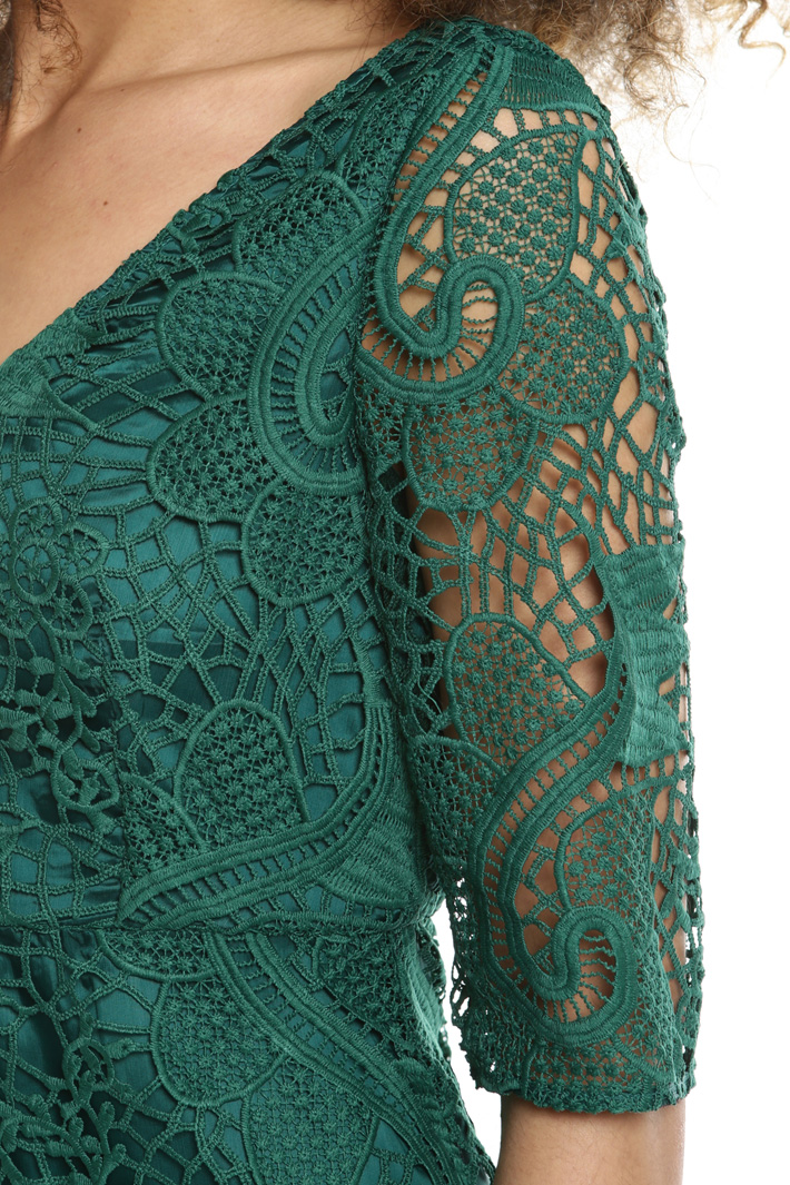 Macrame lace dress Intrend Macrame lace dress Intrend