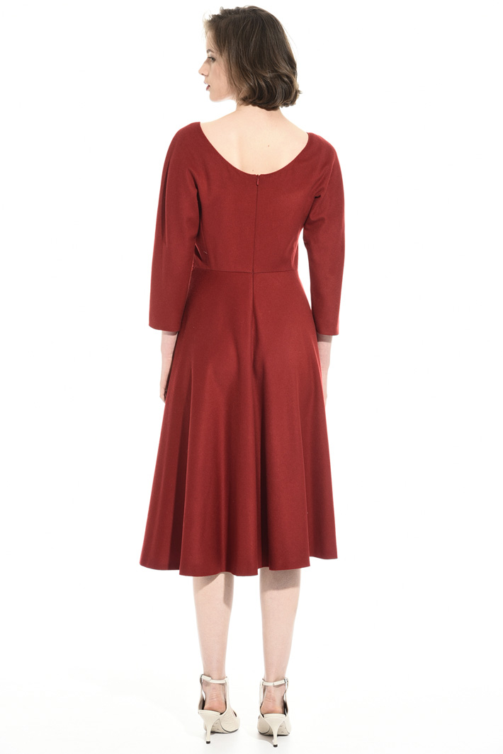 Camel drap dress Intrend Camel drap dress Intrend