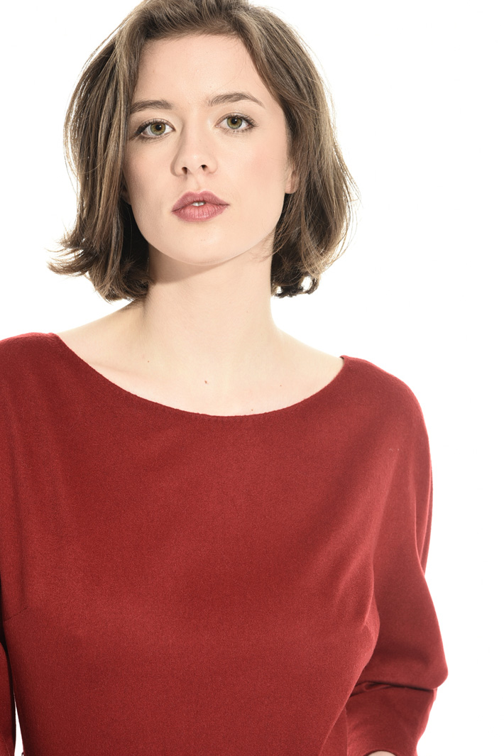 Camel drap dress Intrend Camel drap dress Intrend
