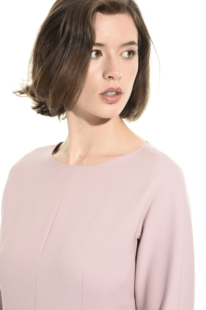 Wool crepe sheath dress Intrend Wool crepe sheath dress Intrend
