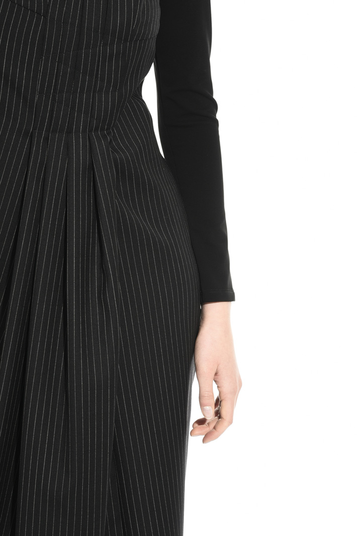 Pinstriped dress Intrend Pinstriped dress Intrend