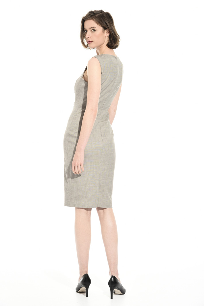 Draped sheath dress Intrend Draped sheath dress Intrend