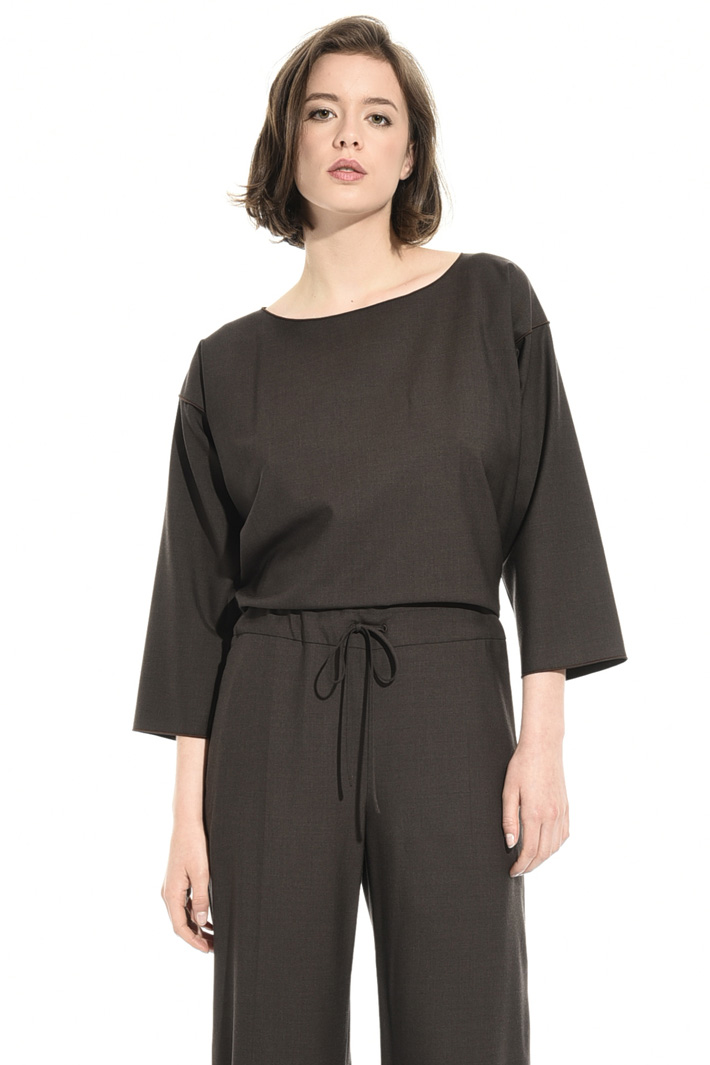 Virgin wool jumpsuit Intrend Virgin wool jumpsuit Intrend