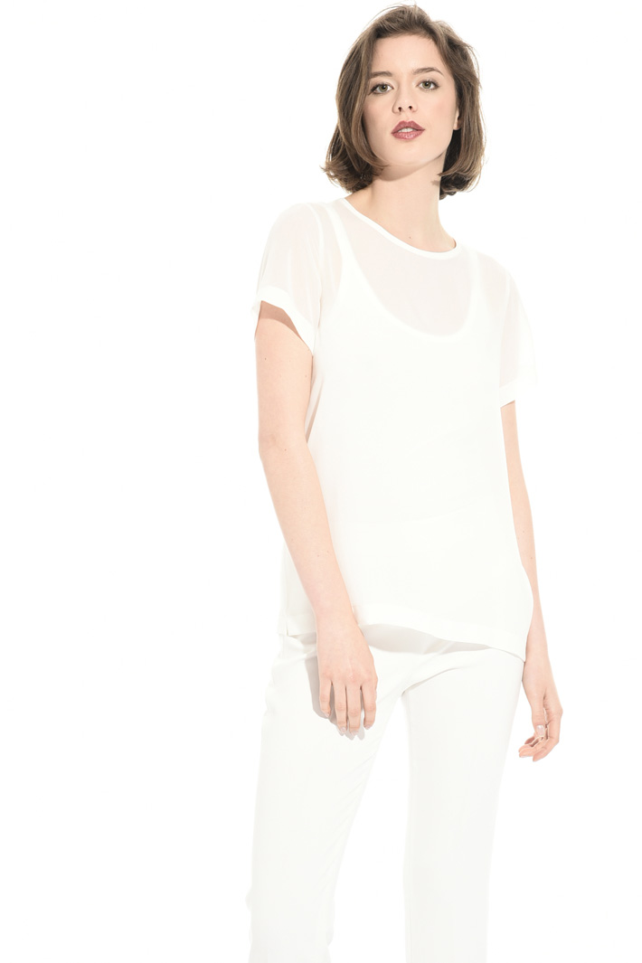 Silk georgette blouse Intrend Silk georgette blouse Intrend