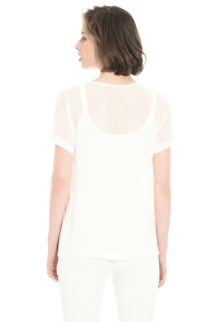 Silk georgette blouse Intrend Silk georgette blouse Intrend