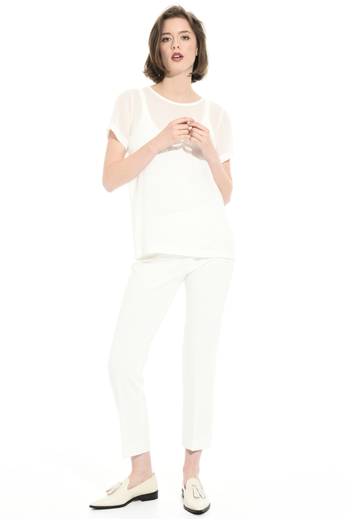 Silk georgette blouse Intrend Silk georgette blouse Intrend