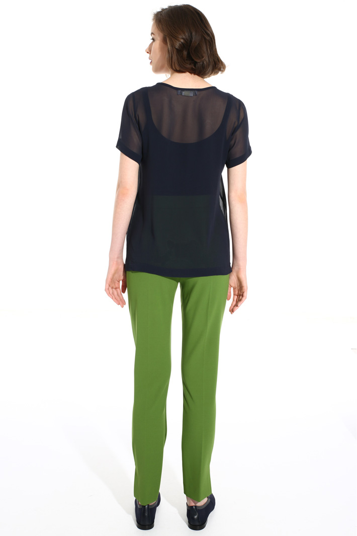 Silk georgette blouse Intrend Silk georgette blouse Intrend
