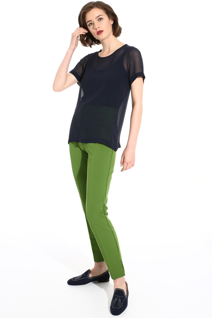 Silk georgette blouse Intrend Silk georgette blouse Intrend