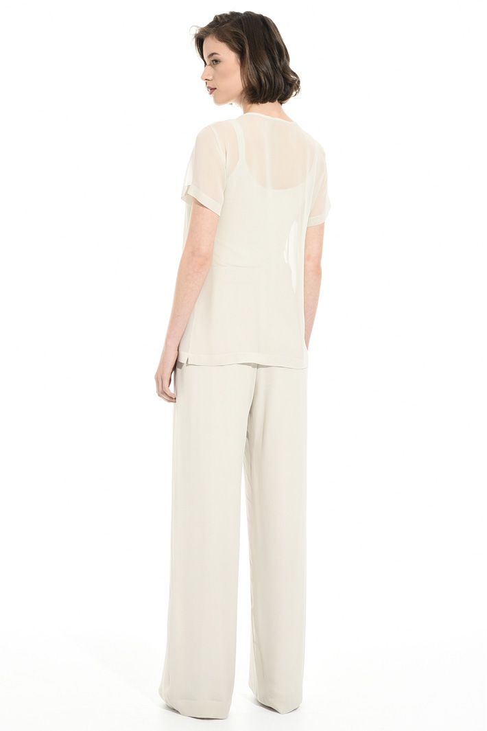 Silk georgette blouse Intrend Silk georgette blouse Intrend