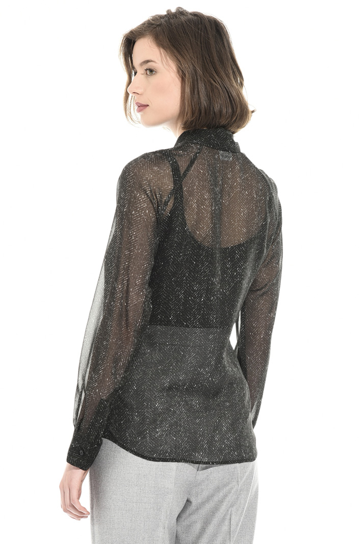 Silk georgette blouse Intrend Silk georgette blouse Intrend
