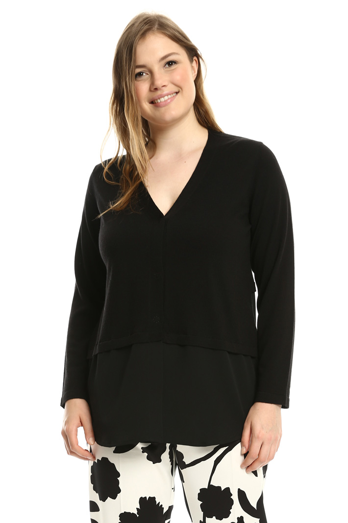 Pure wool cardigan Intrend Pure wool cardigan Intrend