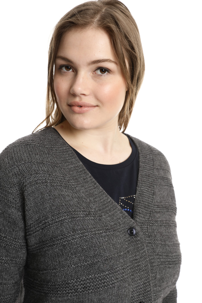 Links-links stitch cardigan Intrend Links-links stitch cardigan Intrend