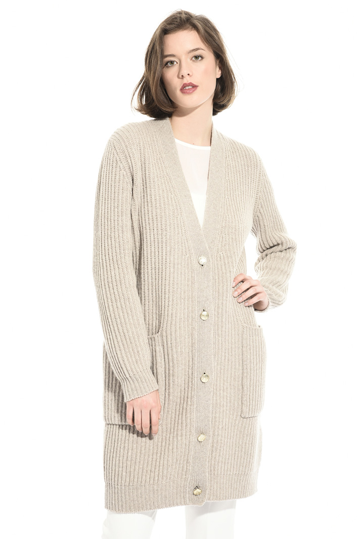 Gold metal cardigan Intrend Gold metal cardigan Intrend