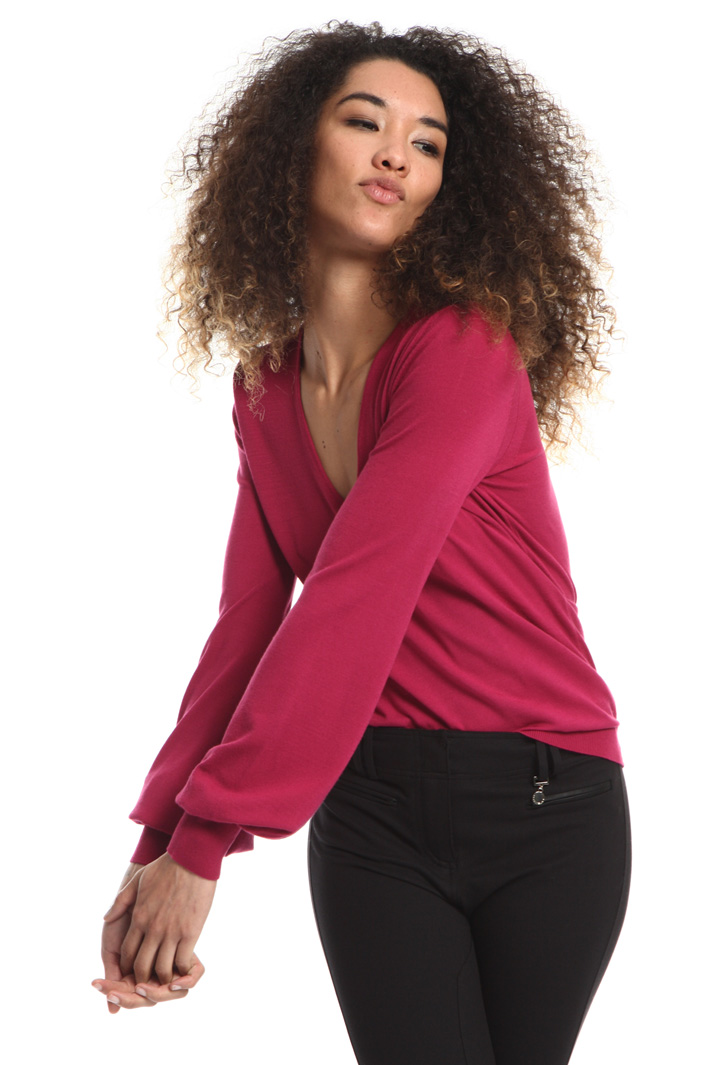 Puff sleeve sweater Intrend Puff sleeve sweater Intrend