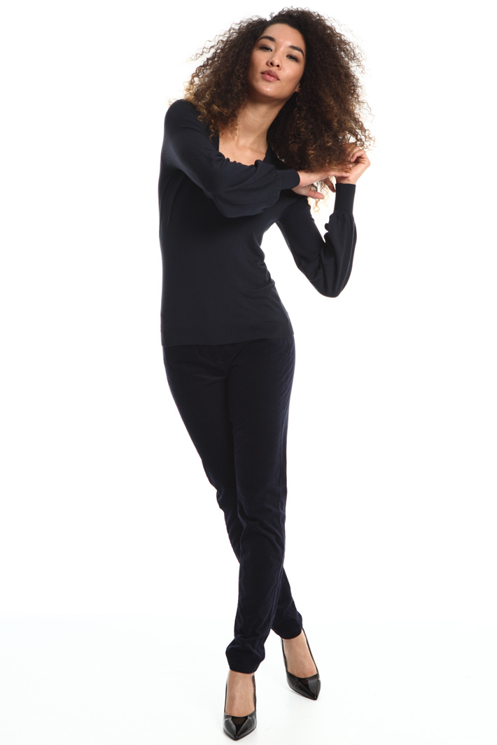 Puff sleeve sweater Intrend Puff sleeve sweater Intrend
