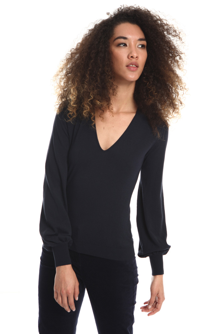 Puff sleeve sweater Intrend Puff sleeve sweater Intrend