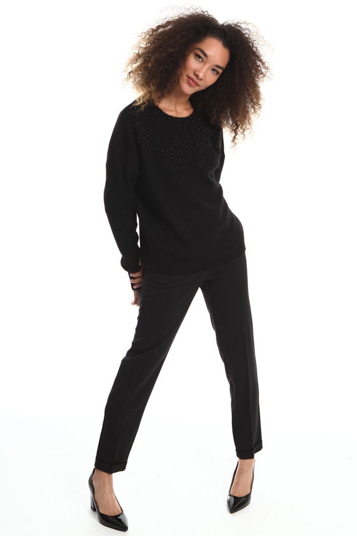 Wool and mohair sweater Intrend Wool and mohair sweater Intrend