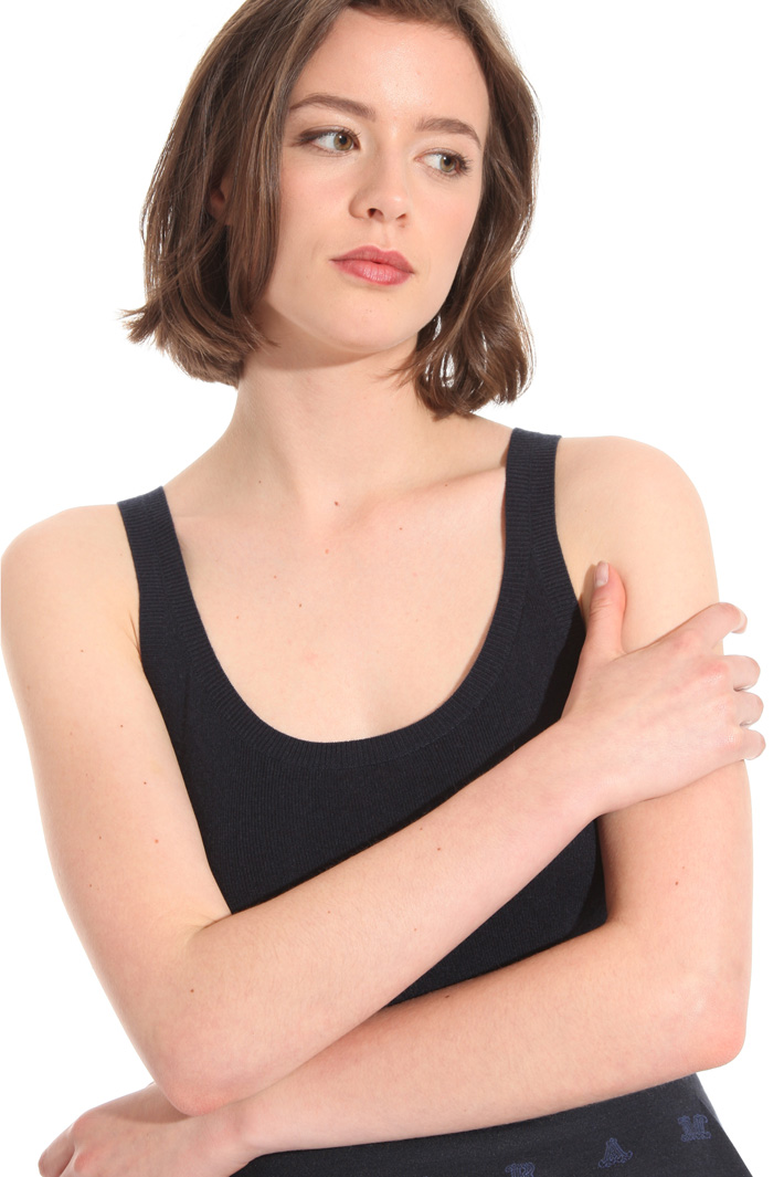 Knitted tank top Intrend Knitted tank top Intrend