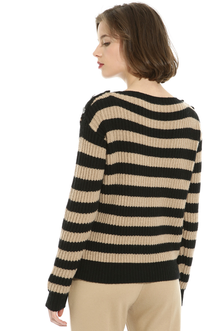Ribbed cashmere sweater Intrend Ribbed cashmere sweater Intrend