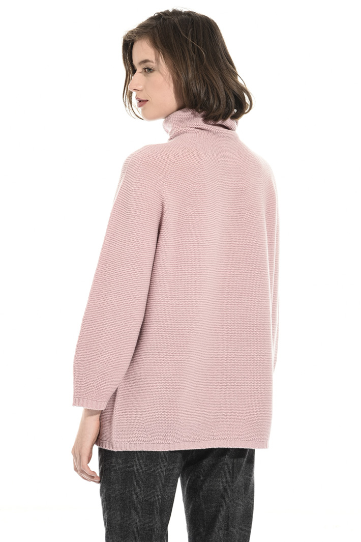 Funnel neck sweater Intrend Funnel neck sweater Intrend